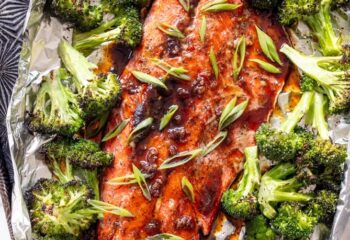 Bourbon-Glazed Salmon